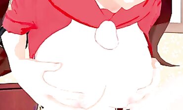 Amber Genshin Impact 3D Hentai Animation