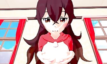 Amber Genshin Impact 3D Hentai Animation