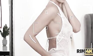 Blonde Model's Rimming and Anal Photoshoot