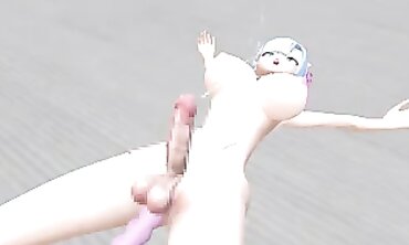 Rem Re:Zero Futanari 3D Anime Hardcore Machinefuck