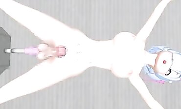 Rem Re:Zero Futanari 3D Anime Hardcore Machinefuck