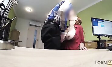 Isabella Lui: Magnificent Ginger Gives a Willing Blowjob and Rides Hard