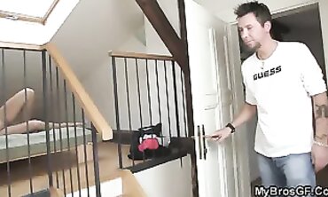 Caught Red-Handed: Brunette Girlfriend Cheats With Best Friend