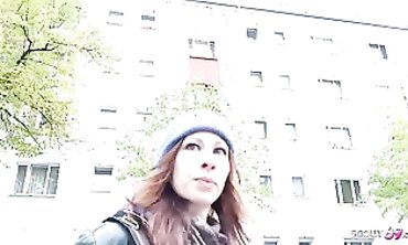GERMAN SCOUT - STIFF ASS-FUCK INTERCOURSE FOR DIMINUTIVE CRIMSON HAIRED 18 LANA AT