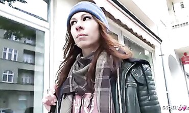 GERMAN SCOUT - STIFF ASS-FUCK INTERCOURSE FOR DIMINUTIVE CRIMSON HAIRED 18 LANA AT