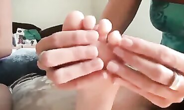 Fresh SSF Nine: Lesbian Footjob in High Heels