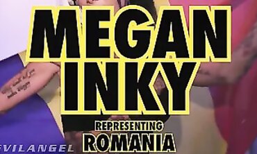 Megan Inky Gets DAPed In A Wild Tattooed Foursome