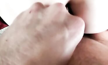 POV: First-Timer MILF Gets Her Tight Anus Stretched