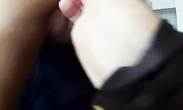 French Amateur Anal Play with Big Dildo