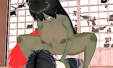 Boy Gets Boned by Creepy SCP-811 in Rough Horror Anime