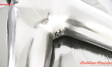 Bondage Cockslut in Rubber Fetish