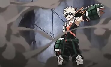 My Hero Academia Cosplay: Kacchan and Tenya vs Deku and Uravity