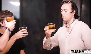 Petite Brunette May Gets Anal and Blowjob in Tushy