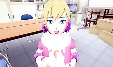 Gwenpool 3D Animated POV Creampie