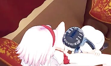 Hinata Takes a Rough Strap-On from Sakura in Naruto Hentai
