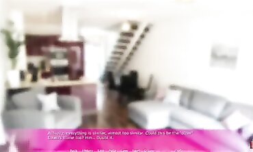 Reflective Embrace: Naughty Gaming Principal Aurora Creampie POV