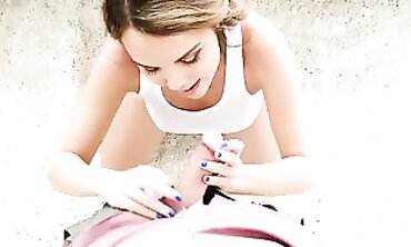 Dillion Harper Offers a Desk Blowjob