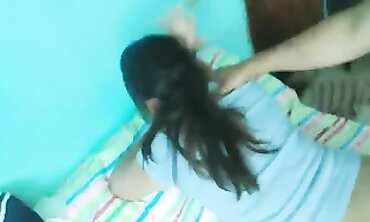 POV Anal Creampie with Step-Nephew and Maid