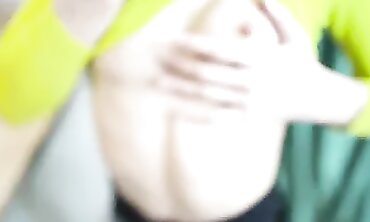 POV Rough Sex: Blonde Babe Nuts in Vinyl Leggings