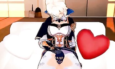 Jean Animated 3D Solo Masturbation
