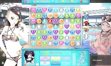 HuniePop 2: Sensuous FFM Threesome to Get Back at Parents