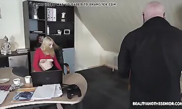 Liz Rainbow Takes a Thick Cock in Her Tight Mature Cunt