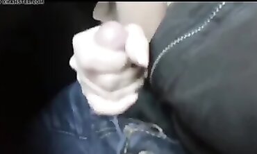 Shy Slut Takes a Deep Throat POV Blowjob Outdoors