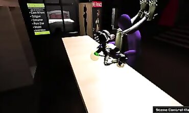 FNAF POV: Kire Akuma Gets Rough Anal Sex With Fresh Mangle