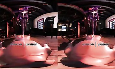 Genshin Impact: Mona Standing Toejob VR Animation