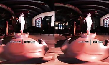 Genshin Impact: Mona Standing Toejob VR Animation