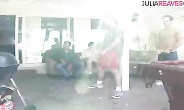 Courtney Cummz Gets Group Raved at a Grill Party