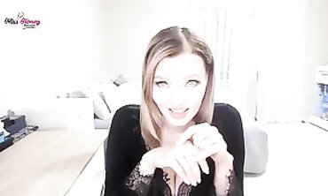 Miss Honey Barefeet Solo Femdom Webcam Session