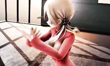 PrintzMurasameKongo MMD: Ultra-Cutie and Hottie Orgy Soiree