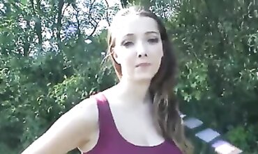 POV Gangbang: Busty Buffy Gets Fucked in Public