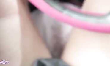 Why Girls Drive So Bad: French Amateur Public Squirting