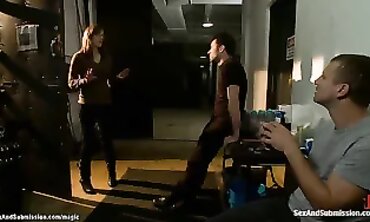 Hardcore MILF Gangbang with Double Penetration and Bondage