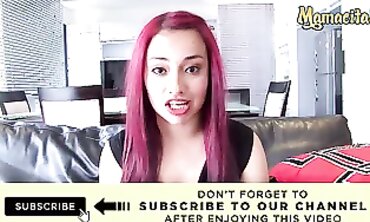 Crimson-Haired Latina Milena Alvarez Rides Pedro Nel In Hardcore Homemade Sex