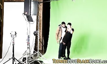 Nubile Blonde Takes a Thick Black Cock