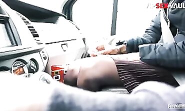 Luna Corazon: Ultra-Kinky Ebony Queen Audition Blowjob