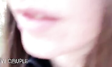 Mischievous Gag Blowjob in the Park with Passersby