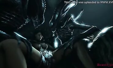 Love Gets Pounded by Aliens in PMV Compilation