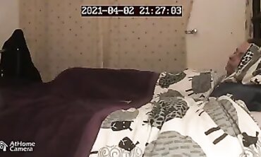 Quiet Eye Spinning Orgasm Caught on Camera