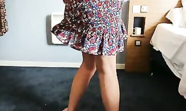 Busty Latina MILF in Sundress Goes Commando on Tinder Date