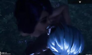 Lesbian Love Makes Out and Squirts in the Mysterious Woods