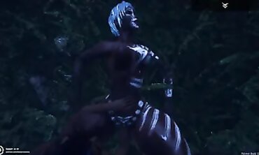 Lesbian Love Makes Out and Squirts in the Mysterious Woods