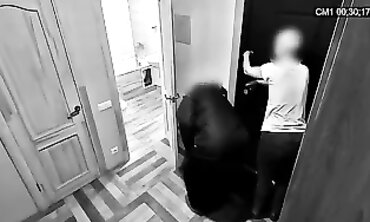 Hotwife MILF Cheats With Neighbor Plumber on Secret Webcam