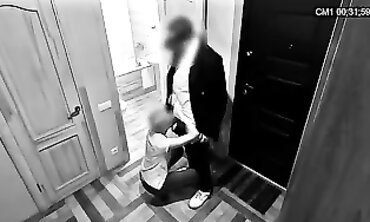Hotwife MILF Cheats With Neighbor Plumber on Secret Webcam