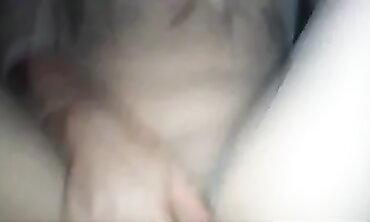 POV: First-Time Anal Cowgirl on a Brunette's Tight Ass