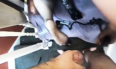 Intense Double Penetration and Fisting for a BBW