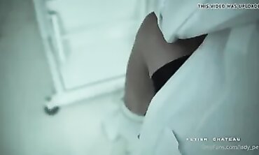 GF Medical Exam Turns Into Intense Double Handjob